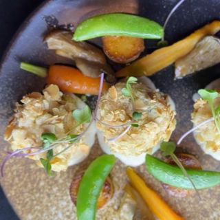 Filet z kurczaka w panierce migdałowej