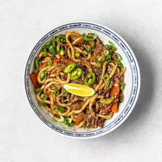Udon Black Pepper Beef