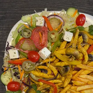Sałatka grillowana kurczaka