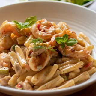 Prawn Pasta 