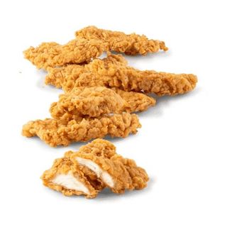 Chicken Strips With French Fries