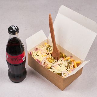 Frytki na MAXA ! z Colą zero 0,5l