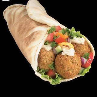 Rollo falafel