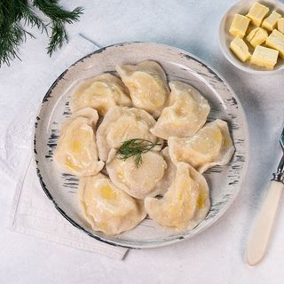 Pierogi z ziemniakami i masłem (10 szt.)