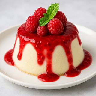 Deser Panna Kotta z Maliną (200gr)