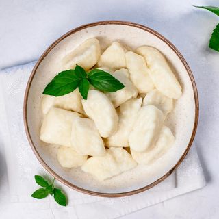 New!!  Leniwe pierogi (z twarogiem na słodko) z masłem