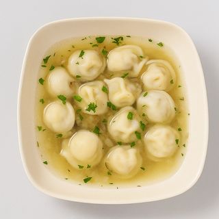 NEW! Pielmieni w rosołku z ziołami