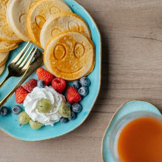 Pancakes z fit nutellą