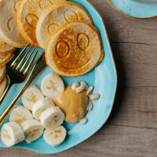 Pancakes z masłem orzechowym