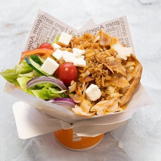 Kebab w Bułce średni 