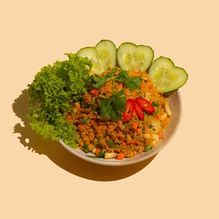 Smażony ryż z wołowiną