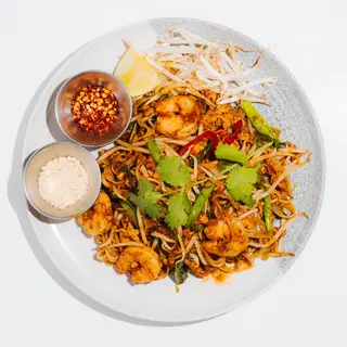 pad thai krewetka