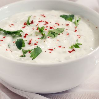 Cucumber raita