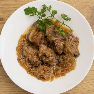 Wątróbka drobiowa z cebulą