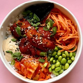 Korean fried chicken bowl