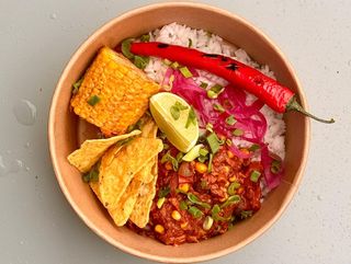 chilli con carne z ryżem