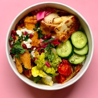 Halloumi bowl