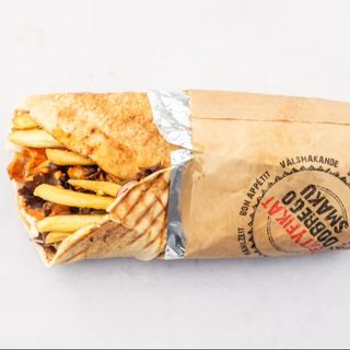 Ciasto + frytki w srodku