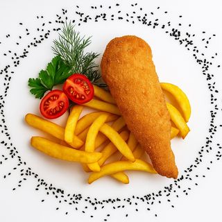 Stożkorożek z porem i gorgonzolą