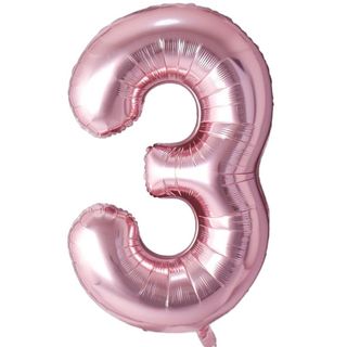 Balon foliowy 92cm różowy 3