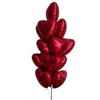 Zestaw HEART czerwony 11szt