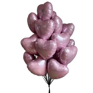 Zestaw HEART różowy 15szt