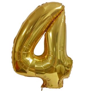 Balon foliowy 92cm złoty 4