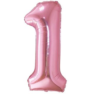 Balon foliowy 92cm różowy 1