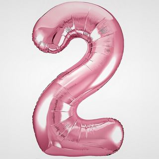 Balon foliowy 92cm różowy 2