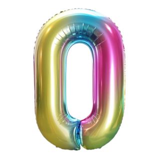 Balon 92cm tęczowy 0