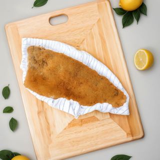 Filet pstrąga panierowany smazony