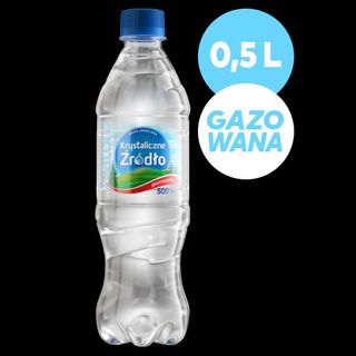 Woda gazowana krystaliczne źródło