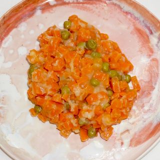 Marchewka z groszkiem