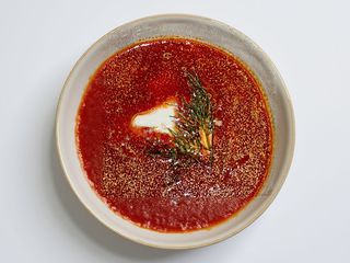 Barszcz ukraiński bez mięsa