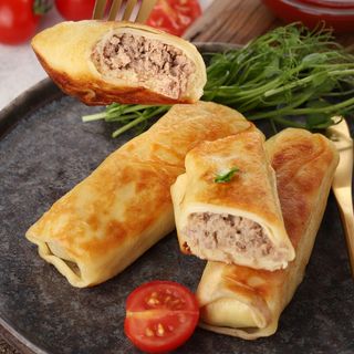 Naleśniki z mięsem na/c