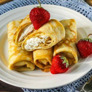 Naleśniki ze słodkim serem na/c