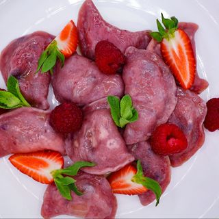 Pierogi z borówką amerykańską na/c
