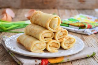 Naleśniki z jabłkami na/c