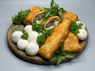 Karkandaki z grzybami