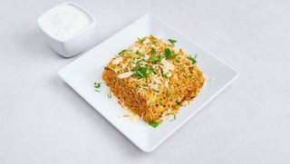 Prawn biryani 