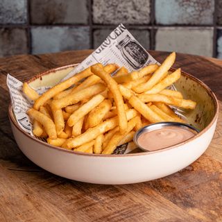 French fries & sauce