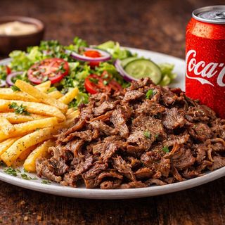 Talerz kebab kurczak + Cola