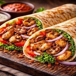 Lawash kebab kurczak