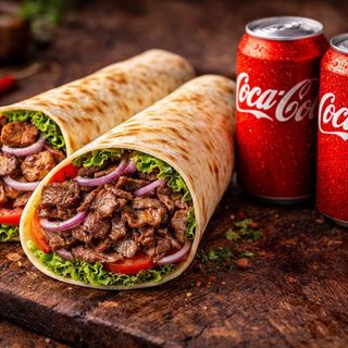 2x Lawasz Kebab Kurczak + 2x Cola