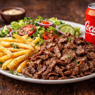 Talerz kebab Mieszane + Cola