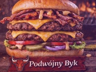 Burger Podwójny byk