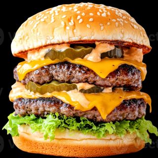Double cheeseburger