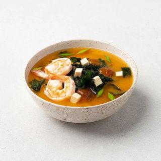 Miso z krewetkami