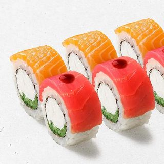 Filadelfia z lososiem i tuńczykiem