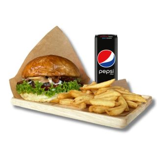 Camembert Cheese Burger w zestawie